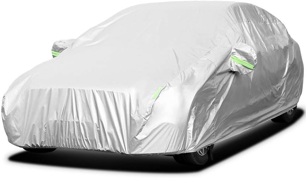 Car Cover, Car Protective Cover,Universal Car Cover Windproof Rainproof