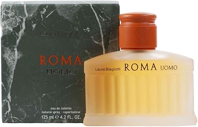 Laura Biagiotti Roma Uomo Eau De Toilette Natural Spray 125ml 4.2 fl.oz Mens