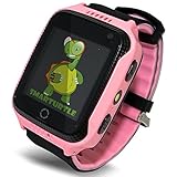 Smart Watch for Kids - Smart Watches for Boys Smartwatch GPS Tracker Watch Wrist Android Mobile Camera Cell Phone Best Gift for Girls Children boy Pink Blue Yellow (Blue) (Pink)