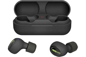 ISOtunes Free 2.0 True Wireless Earbuds: Improved 25 dB Noise Reduction Rating, 21 Hour Total Battery Life, Noise Cancelling Mic, OSHA Compliant Bluetooth Hearing Protector (Free 2.0 - Matte Black)