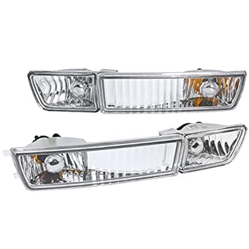 Spec D Tuning Lf Glf93 Tm Volkswagon Golf Jetta Cabrio Chrome Fog Lights Bumper Lights
