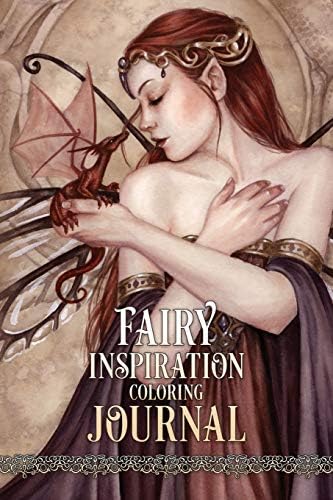Fairy Inspiration Coloring Journal Paperback – Import, 11 August 2017