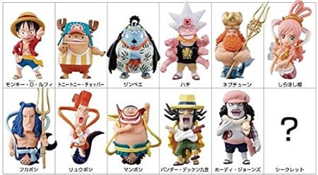 Amazon バンダイ One Piece ワンピースコレクション 海底の楽園 全12種 シークレット 含 ルフィ しらほし姫 フィギュア 正規品 おもちゃ おもちゃ