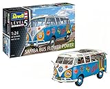 Revell 07050 VW Samba Bus Flower Power Model Kit