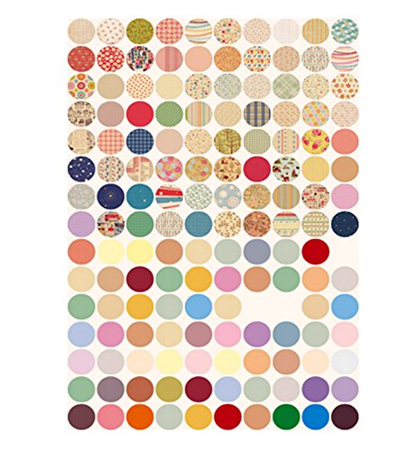 Funcoo 480 Pcs Vintage Envelope Label Seal Decorative Sticker Scrapbooking Craft Bakery Sticker for Home, Office, Wedding (Style-1)