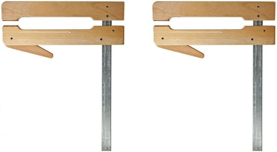 Dubuque Clamp Works 4.5" x 8" Luthier Cam Clamp for Delicate Clamping Needs 2-PK