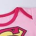 A&J Design Baby Girls' Supergirl Long Sleeve Bodysuit 6-9 Months