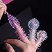 Gallity Women Massage Finger Sleeve 3PCS Finger Condom G-Spot Toys Sex Sensory Toys For Sex Viberate Toys