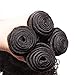 Unice Hair Icenu Series 8A Brazilian Deep Wave Virgin Hair 13x4 Lace Frontal with Bundles 100% Unprocessed Human Hair Extensions Natural Color (18 20 22+16, Frontal)