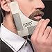 EZGO Stainless Steel Beard Styling and Shaping Template Comb Tool for Perfect Lines & Symmetry
