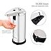 Automatic Soap Dispenser Adjustable Stainless Steel Soap Dispenser for Kitchen and Bathroom 280ml by Yivion