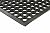 Erie Tools 3x5 Black Rubber Drainage Floor Mat 36" x 60" Anti-Fatigue Anti-slip