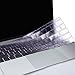 MOSISO Compatible with MacBook Pro 13 inch 2017 2016 Release A1708 Without Touch Bar & Compatible with MacBook 12 inch A1534,Soft TPU Ultra Thin Transparent Keyboard Cover Protective Skin,Ultra Violet