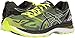 ASICS Men's Gel-Nimbus 19 Running Shoe, Black/Safety Yellow/Silver, 11 M US