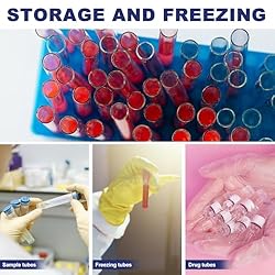 JEWEDECO 5-Compartment Cryovial Storage Box 2ml