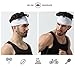 Mens Sports Headbands - Athletic Sweatbands for Men and Women, Cycling, Football, Working Out
