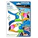 O2COOL Boca Clips - Beach Towel Clips for Beach Chairs, Pool and Patio Accessories Clothes Pins for Bags, 2-Pack (Toucan)