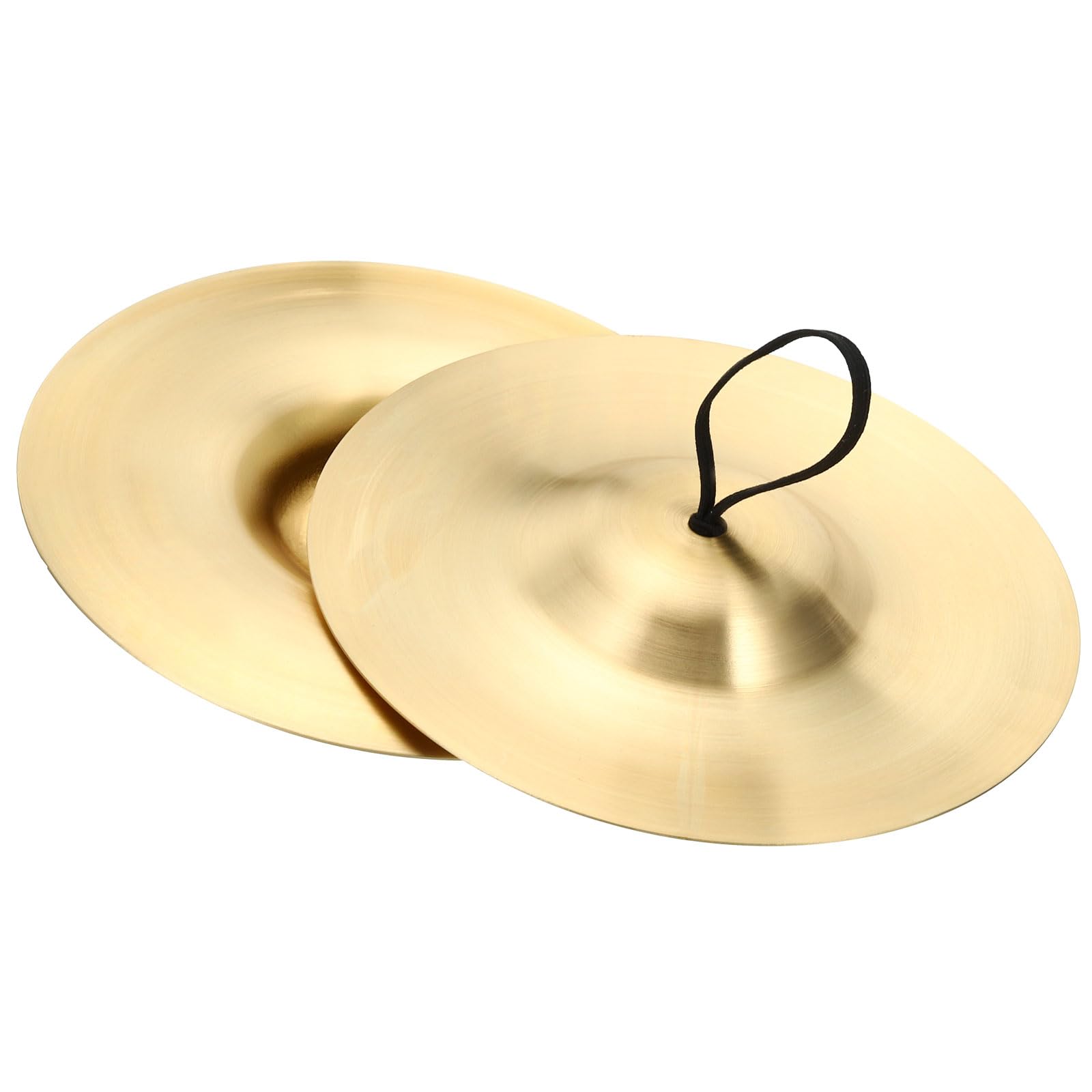 PATIKIL Finger Cymbal, 1 Pair Belly Dancing Finger with Zills Brass Hand Cymbals Small Musical Instrument for Dancer Party