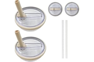 uhnmki 40 oz Tumbler Lid Replacement fit for Cup,Spill Proof Splash Resistant Tumbler Lids,Tumbler Flip Straw Lid,Replaceble Tumbler Flip Straw Lid,Reusable Tumbler Cover for Cup (D)