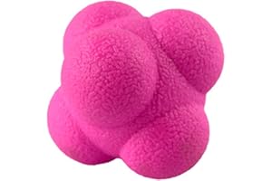 AIRLAXER Reaction Ball, Reflex Ball for Hand Eye Coordination Training,2.83 inch,Pink