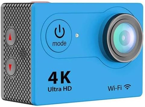 IPM 4K Waterproof 12MP Ultra HD Action Camera with Wi-Fi, 170deg. A+ HD Wide-Angle Lens, 1920x1080, 10fps, H.264, MPEG, Blue