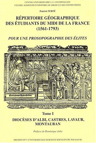 Répertoire géographique des étudiants du Midi de la France
