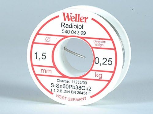 Weller Rl60/40-250 General Purpose Solder Resin Core