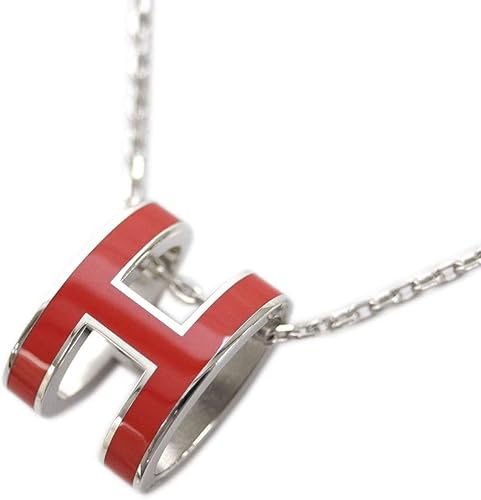 Amazon エルメス エルメス ネックレス Hfp12 Hermes ペンダント ポップアッシュ ルージュ ヴィフ シルバー金具 並行輸入品 チョーカー 通販
