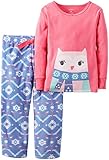 Carter's Baby Girls' 2 Piece Slogan PJ Set (Baby)
