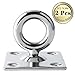 Alise SUS 304 Stainless Steel Ceiling Hooks Hammock Swing Hook Hanger heavy duty Eyebolt Hanging Kit,DD800-2P 2 Pack