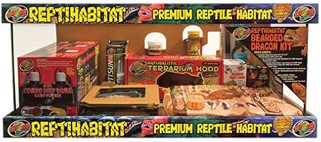 Zoo Med Ntb40c 26323 Reptihabitat Bearded Dragon Kit Amazon