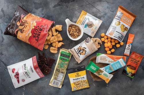 High Protein Sampler Snack Box: Healthy Fitness Snacks Care Package, Prefect Healthy Christmas Gifts - coolthings.us