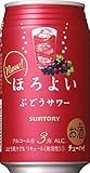 サントリー チューハイ ほろよい<ぶどうサワー> 350ml×24缶 サントリー チューハイ ほろよい<ぶどうサワー> 350ml×24缶