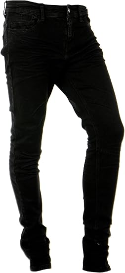 Amazon スキニーデニム ストレッチ ダメージ メンズ デニムパンツ 黒 ブラック ジーパン カジュアル V 02gt ジーンズ 通販