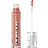 MORPHE Dripglass High Shine Lip Gloss - Semi-Sheer or Full Coverage Lip Color with Glass-Like Shine and Nonsticky Finish - Infused With Squalane & Vitamin E - Beige Beam (0.13 Fl Oz)