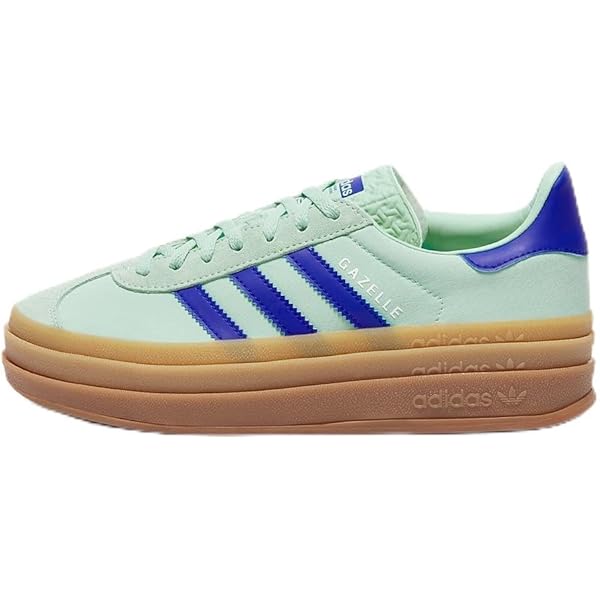 靴 adidas GazelleBold ActivePink BlueBurst Amazon.com | adidas Gazelle Bold Womens Active Pink Blue