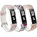 RedTaro Bands Compatible with Fitbit Alta and Fitbit Alta HR,Pack of 3(Paisley,Floral,Owl),Standard Size for 5.5