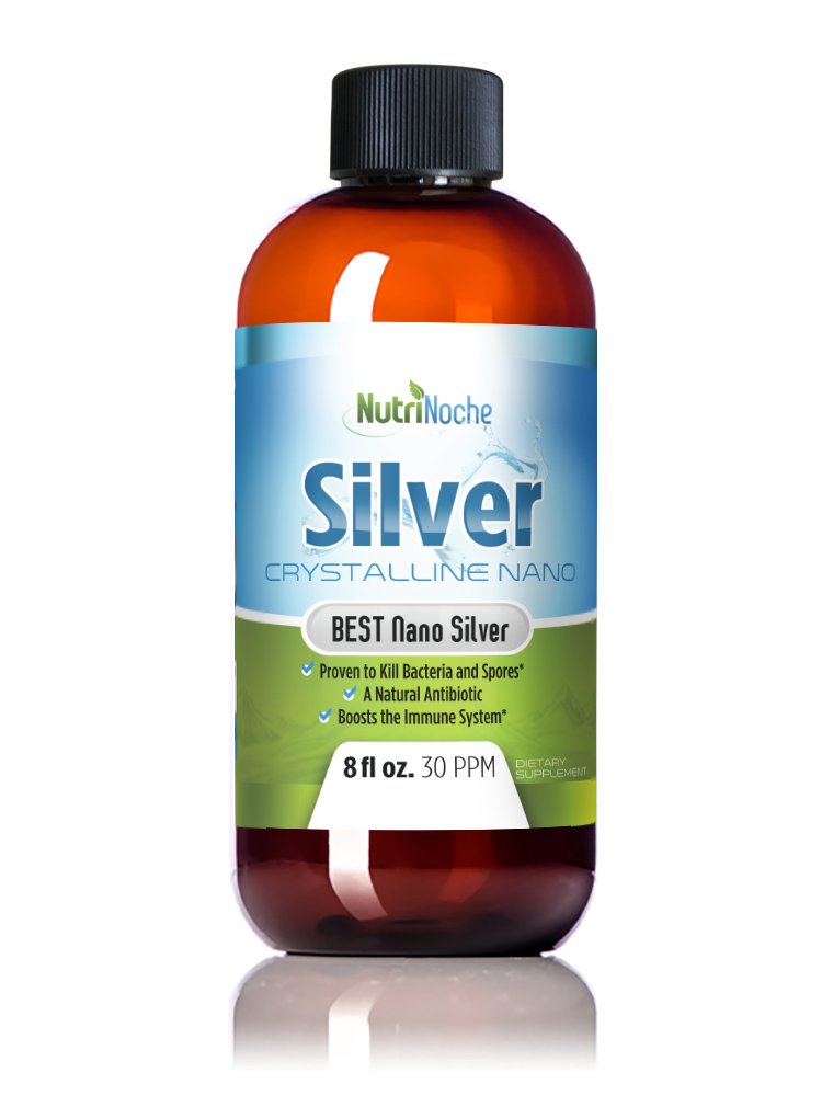 NutriNoche Colloidal Silver Mineral Liquid Supplement Daily Immune