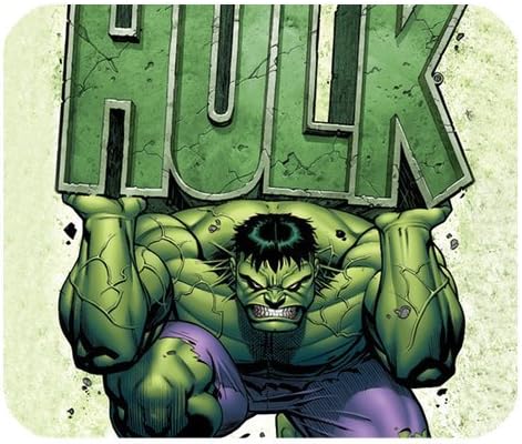 ROBIN YAM Personalized The Incredible Hulk Rectangle Non-Slip Rubber Mousepad Gaming Mouse Pad -RYMP15612