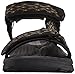 Skechers USA Men's Bravelen Drito Flat Sandal,Black,11 M US