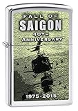 Zippo Lighter: Fall of Saigon, 40th Anniversary - High Polish Chrome 76755