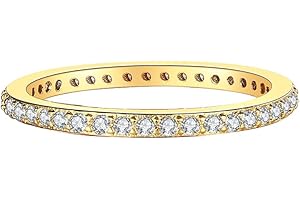 CUTEPUL Love Friendship Ring 18K Gold White Gold Rose Silver Plated Cubic Zirconia Titanium Steel Stainless Steel Commitment Ring Wedding Girl Jewelry Valentine's Day Sisters Friends Birthday Gift Ladies