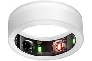 Yesongreat Silicone Ring Protector Fit for Oura Ring, Elastic Anti-Scratch Ring Cover Case for Oura Ring Gen 3 Working Out (Transparent, S for 6/7/8/9/10)