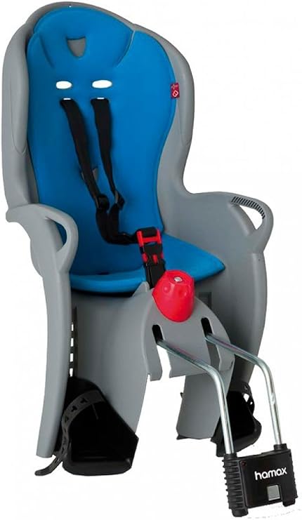 Hamax Fahrradkindersitz Kindersitz Sleepy Grau Hellblau Amazon De