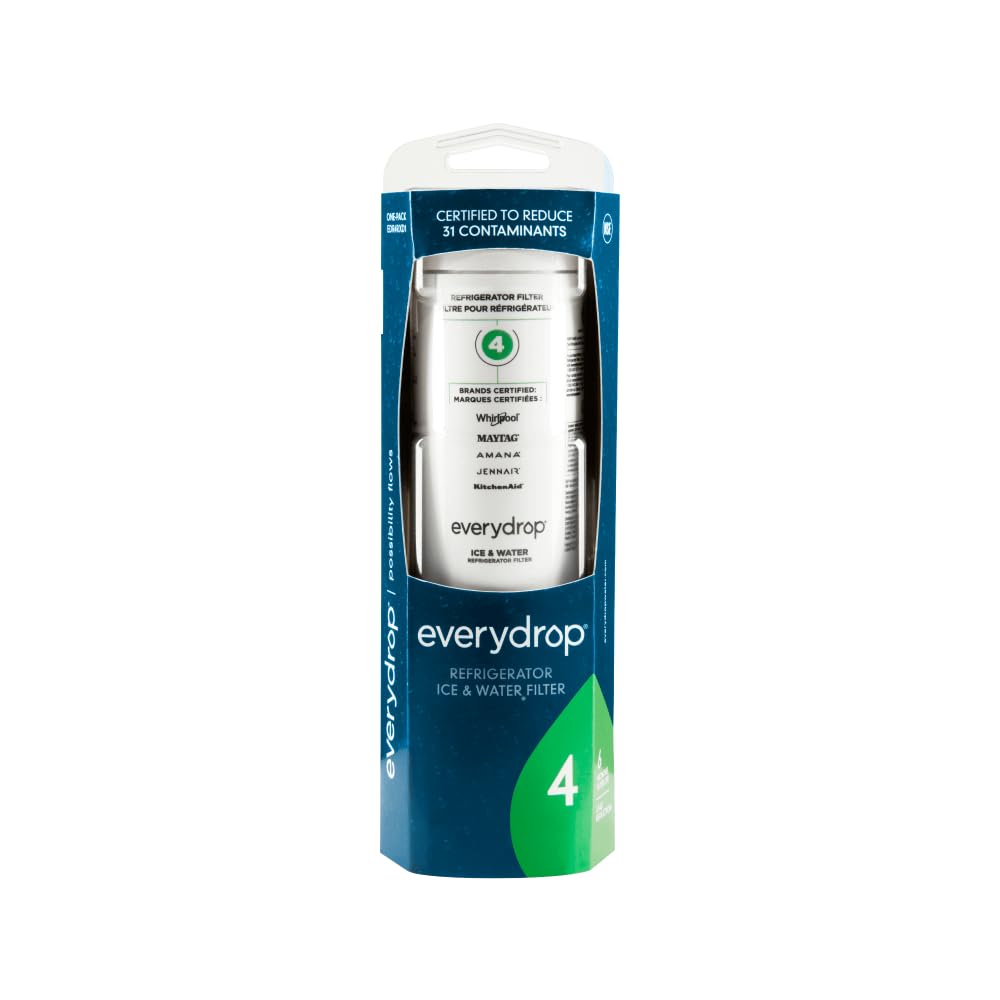 Photo 1 of ** USED** everydrop® by Whirlpool Ice and Water Refrigerator Filter 4, EDR4RXD1, Single-Pack