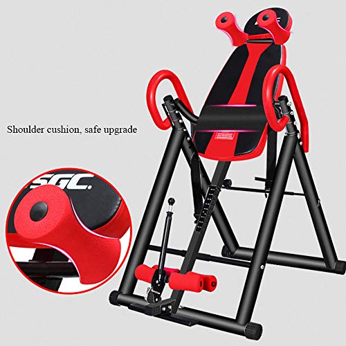 MUYIER-Inversion-Table-with-Heat-and-Massage--Max-User-Weight-120-Kg--Improves-Back-Pain-and-Posture-for-Fitness-exerciseAdjust-Your-Body
