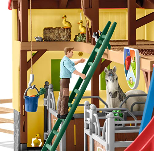 Schleich 42485 Horse stable, 10.5 x 49 x 34.5 cm – Bild 7