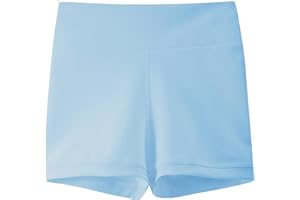 Swdarz Girls Dance Gymnastics Shorts for Tumbling Volleyball Cheer Ballet Spandex Biker