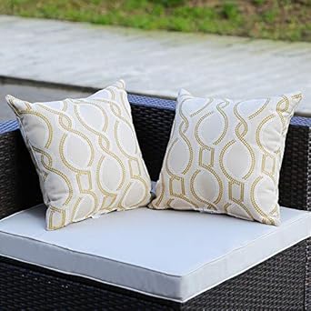 Amazon Com Domi Outdoor Living Sunbrella Throw Pillow Classics