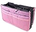 Leegoal(TM) Travel Cosmetic Pocket Insert Handbag Organiser Pouch Bag Insert Organizer, Pink